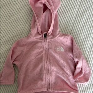 The North Face Light Pink Fleece Jacket